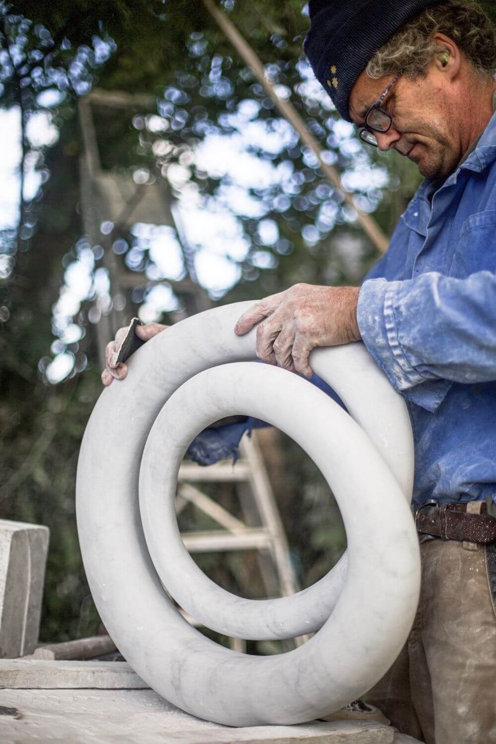 William Peers at work