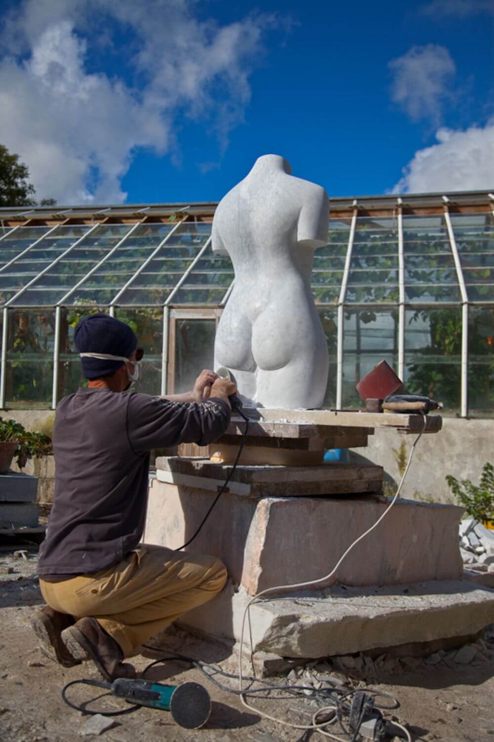 William Peers at work