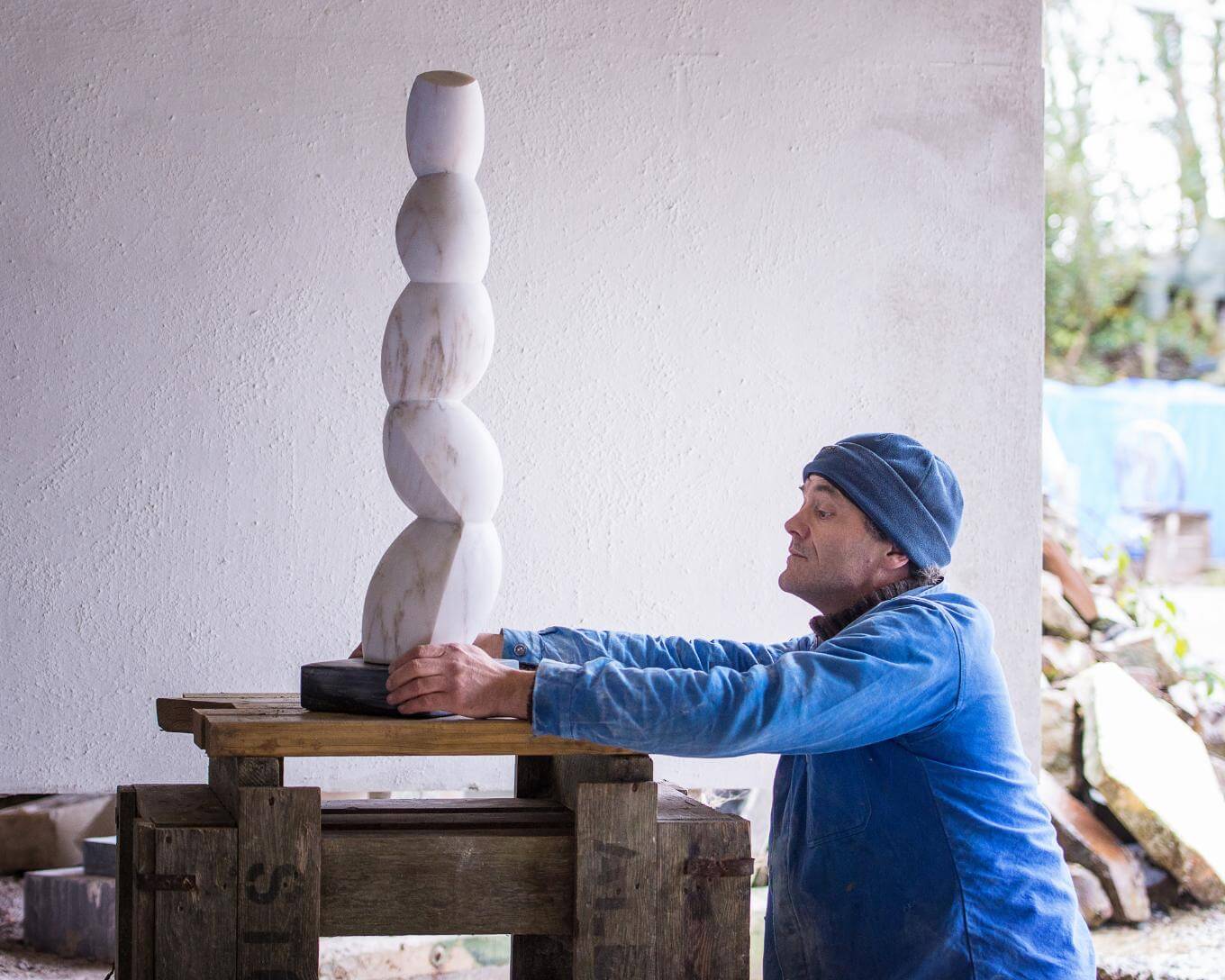 William Peers at work