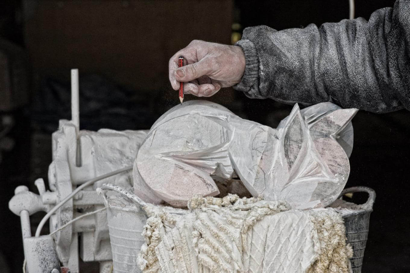 William Peers at work