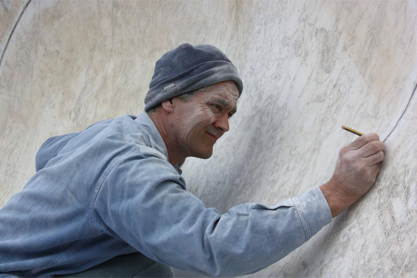 William Peers at work